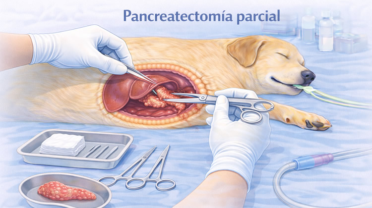 Cirugías Pancreatectomia Parcial Perro